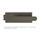 Vorschaubild GRIFFWERK Ganzglastürbeschlagset PURISTO S ohne Griff