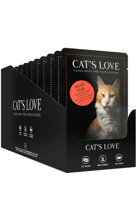 Thumbnail - Cat's Love Adult 12 x 85g Mulitpack Katzennassfutter