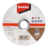Makita Trennscheibe 125 x 1,2 mm INOX D-65969-12 Makita Trennscheibe 125 x 1,2 mm INOX D-65969-12Zubehörbild