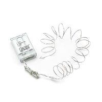 Konstsmide Weihnachtsbeleuchtung  Micro LED Lichterkette20 warmweiße Dioden  GL240
