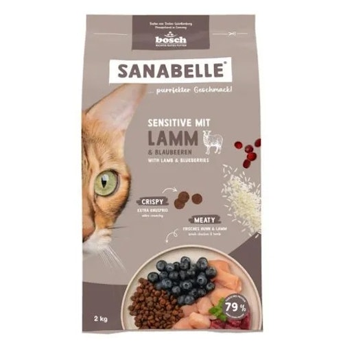 Sanabelle Sensitive Lamm Katzentrockenfutter