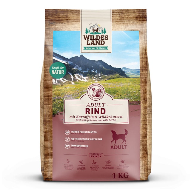 Wildes Land Rind HundetrockenfutterVorschaubild