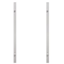 Vorschaubild Traumgarten Torpfostenset zum Einbetonieren für Doppeltor Höhe 700 mm weiß