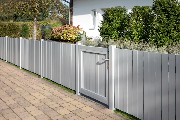TraumGarten Alu-Vorgartenzaun Squadra