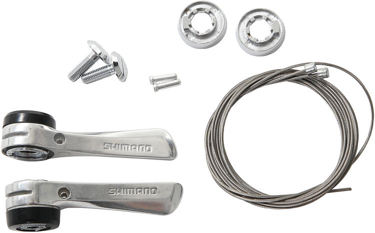 Shimano Unterrohrschalthebel Sora SL-R400 silber für Stahlrahmen