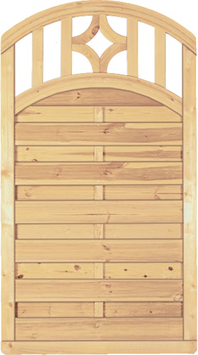 T&J ANTIKZAUN-Serie Doppelbogen I 100 x 180/160 cm