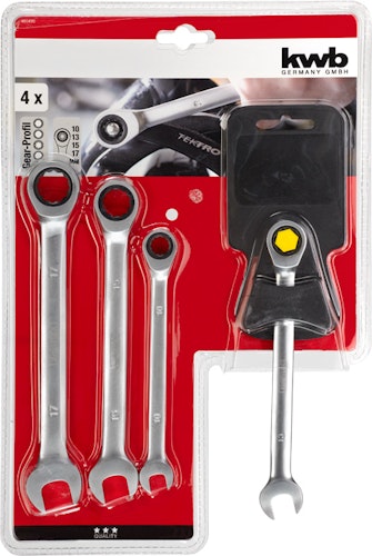 kwb Ga-Ring-Rat-Satz 10-17mm 4-tlg 460490