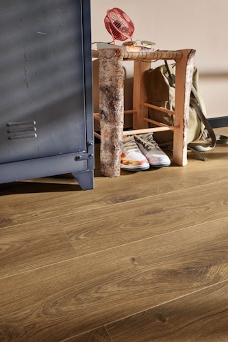 MEISTER Designboden MeisterDesign. flex DL 400 2055 x 216 x 5 mm 7130 Schlosseiche muskat Porensynchron-Struktur