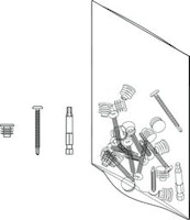 OSMO Schallschutz Alu-Fence Forsdal Zubehörbeutel