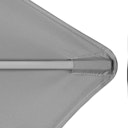 Vorschaubild doppler Pendelschirm ACTIVE 350 x 260, Aluminium Grau / 100 % Polyester 200 g/m²