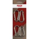 Vorschaubild 4 x Karabinerhaken 60 x 6 mm, Tragfähigkeit 120 kg