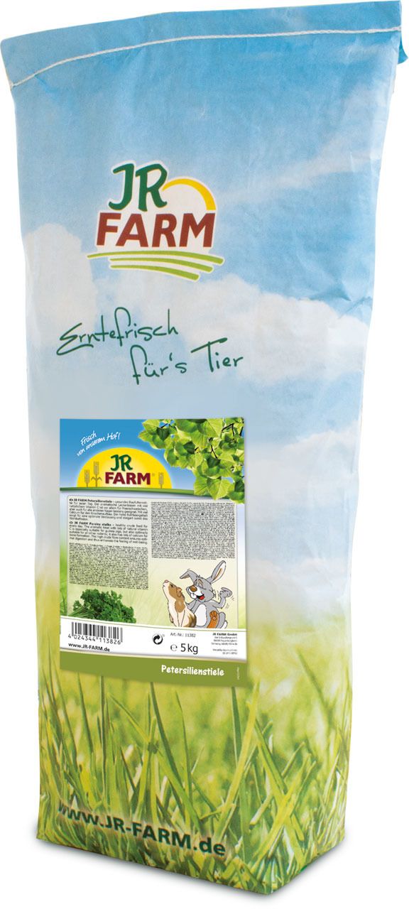JR FARM Petersilienstiele 5kg Raufuttermittel für Kleintiere