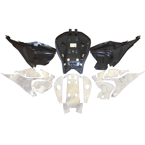 Ducati Spacers Hitzeschild Kit für 1199/1299 Panigale