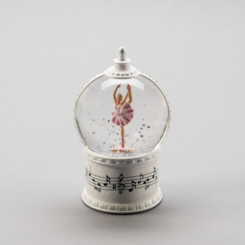 Konstsmide Weihnachtsbeleuchtung Wasserlaterne Ballerina, weiß, rotierend