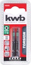 Vorschaubild kwb 2 Bits 50mm Torx 10 Torsion SB 122310