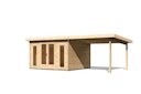 Vorschaubild Karibu Premium Gartenhaus Radeburg 2 - 40 mm (Homeoffice-Gartenhaus)