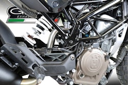 GPR Mittelrohre Husqvarna Svartpilen 401 2018/19 e4 Decat pipe manifold Decatalizzatore