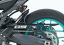 Vorschaubild BODYSTYLE Sportsline Hinterradabdeckung mit Alu-Kettenschutz ABS Kunststoff unlackiert für YAMAHA MT-09 / SP, MT-09 Automatik (Y-AMT)