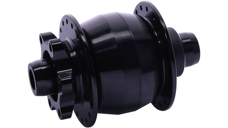 CONTEC Nabendynamo Powerhouse Hub 2+ 36 Loch schwarz