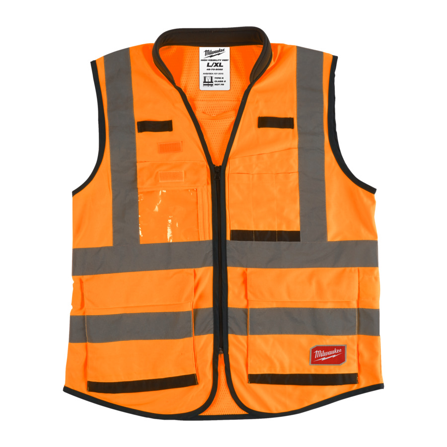 Milwaukee Prem.Warnschutzweste orange L/XL 4932471899