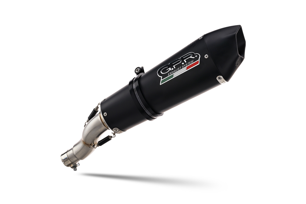 GPR Endschalldämpfer KTM Enduro 690 R My22 2021/2024 e5 GP EVO4 BLACK TITANIUM SP