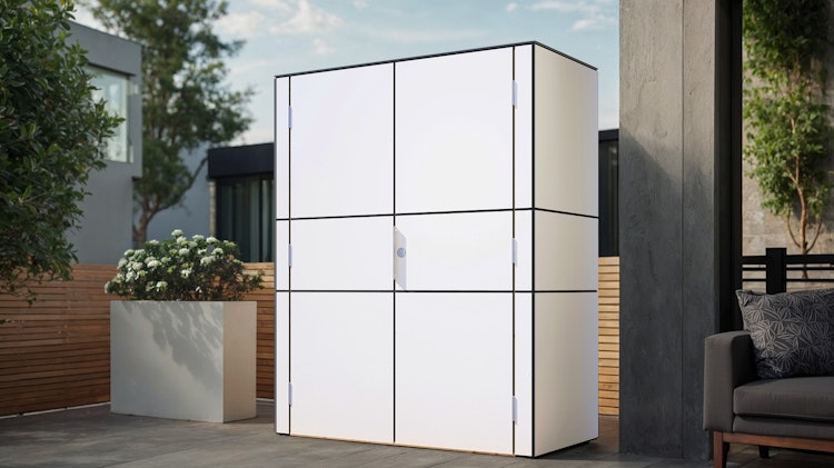 Bertilo HPL Geräteschrank Terrace High - 6 mm