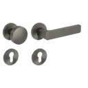 Vorschaubild Griffwerk Wechselgarnitur VAYA 265 MINIMAL MODERN fast2fix Fast2Fix Rosetten rund Knopf R2 Kaschmirgrau R