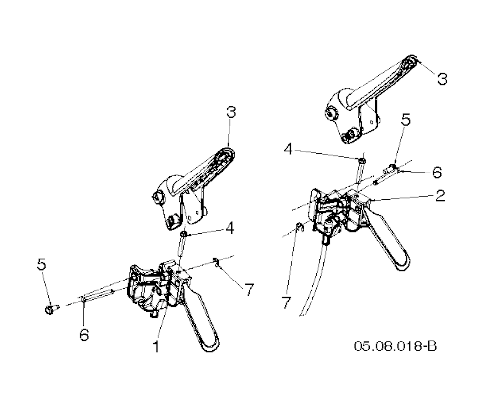 Explosionszeichnung Ersatzteile