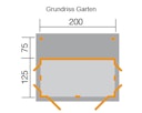 Weka Gartenschrank Geräteschrank Garten [Q] Multi