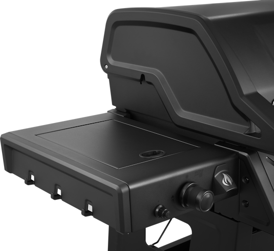 Napoleon Phantom Freestyle PRO 425, mit Edelstahl Rosten und Tür, Mattschwarz