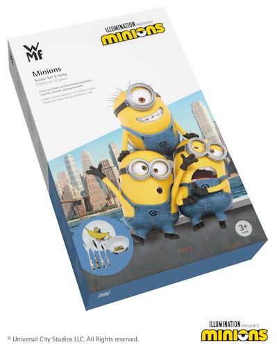WMF Kinderbesteck-Set Minions®, 6-teilig