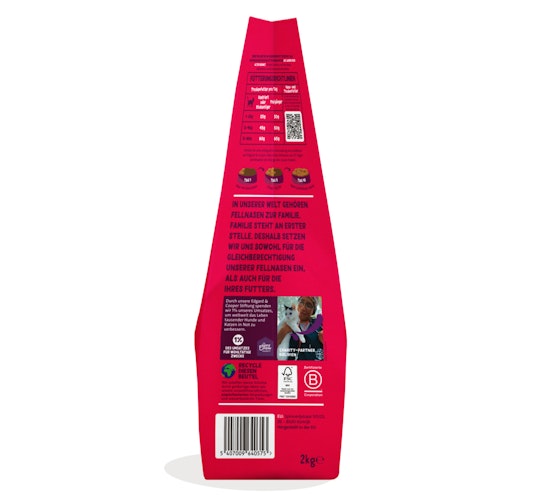 Edgard&Cooper Senior Truthahn und Huhn Katzentrockenfutter