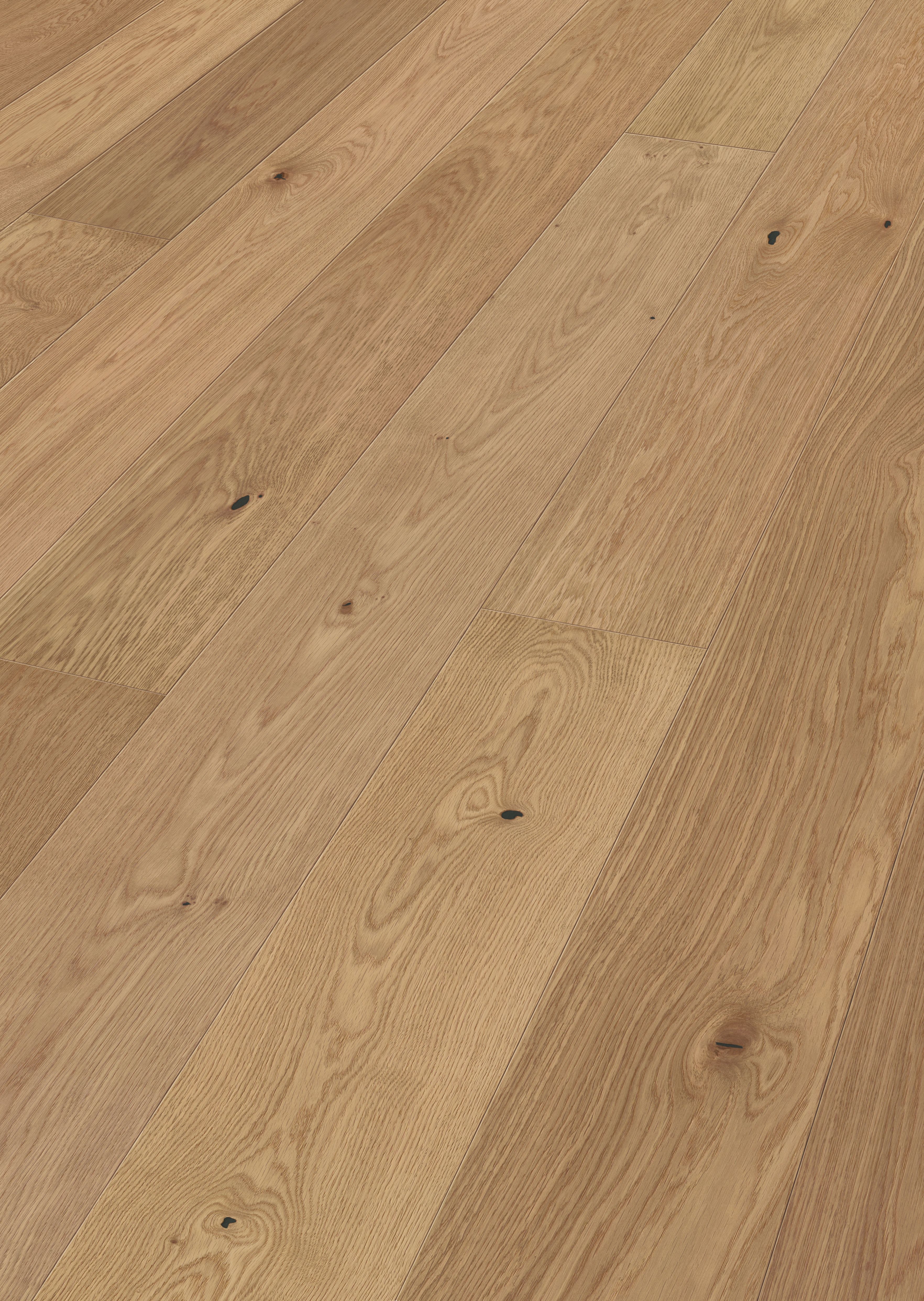 MEISTER Holzboden Natureflex HD 100 2200 x 210 x 8 mm 20013 Eiche lebhaft gebürstet ultramattlackiert
