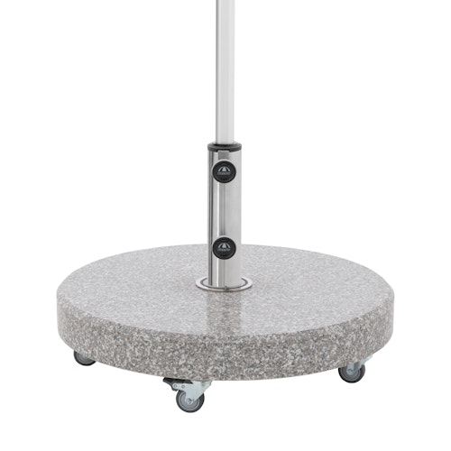 doppler Granitsockel EXPERT CLICK-IT 70 kg, Hellgrau