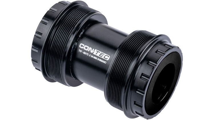 CONTEC Innenlager BOX.Thread T47 schwarz T47-24, passend für Shimano Hollowtech I