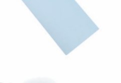 BLICKDICHT PREMIUM Farbstreifen Länge 252 cm hellgrau (ähnl.RAL 9002)