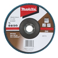 Makita Fächerschleifscheibe 180 mm Z40 D-63828