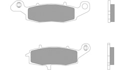 Brembo Bremsbelag Typ SP, Sintermetall, Bremsbelag "07KA15" Satz