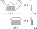 Vorschaubild SBS Scooterbelag 213HF Street Ceramic