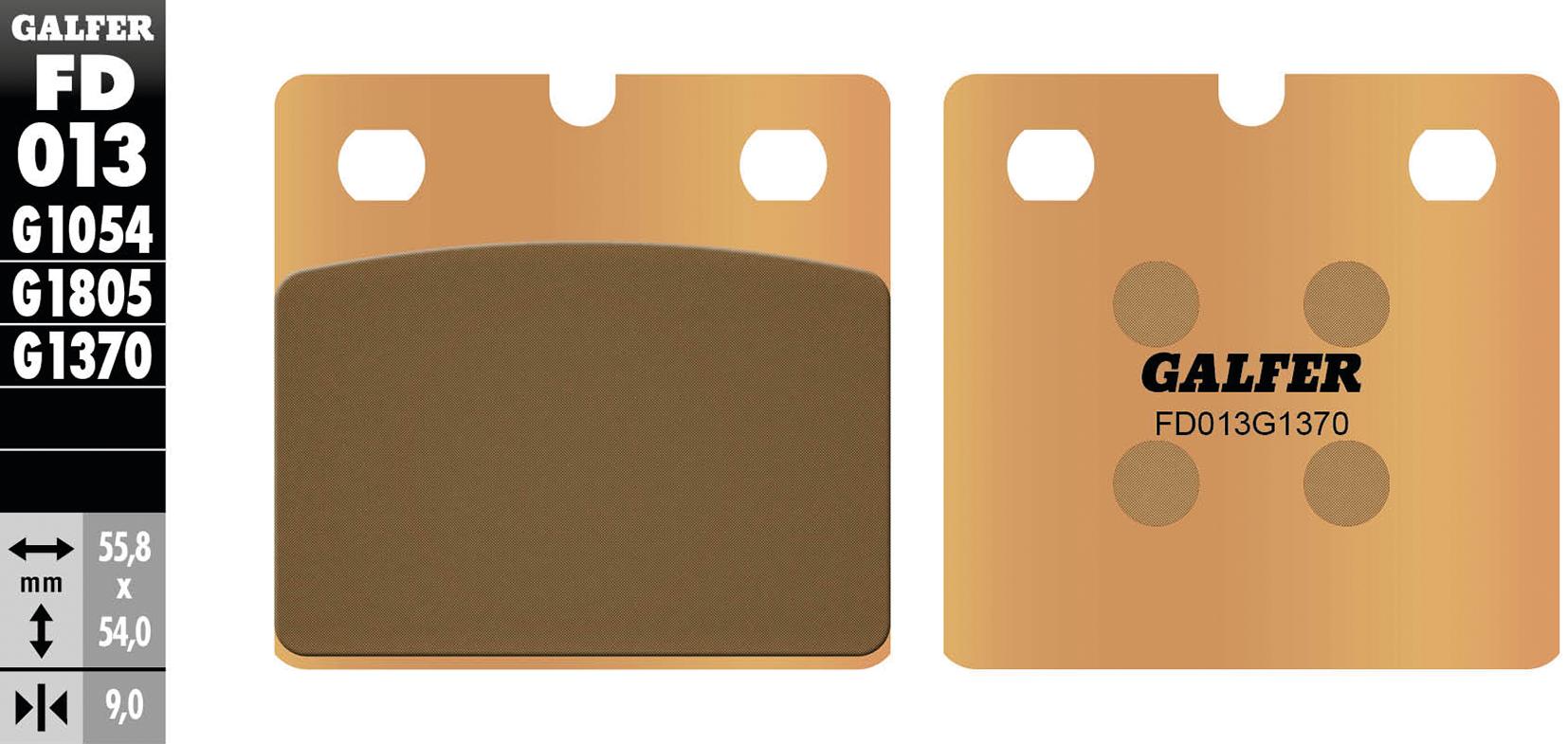 Galfer Bremsbelag FD013 - G1370
