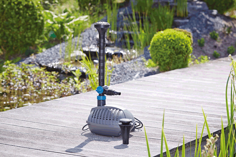 Oase Wasserspielpumpe Aquarius Fountain Set Eco 7500