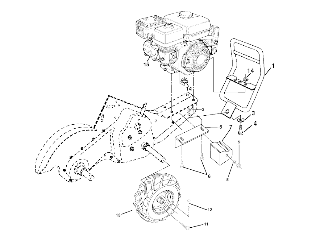 Explosionszeichnung Ersatzteile