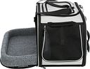 Vorschaubild TRIXIE Wohn- und Transporttasche Valery, 29 × 31 × 49 cm, schwarz/grau