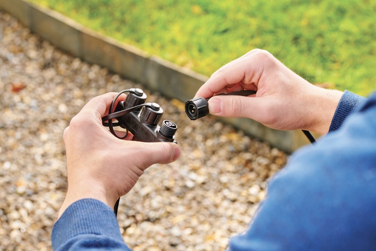 Oase LunAqua Connect Dreifach-Verteiler weiß