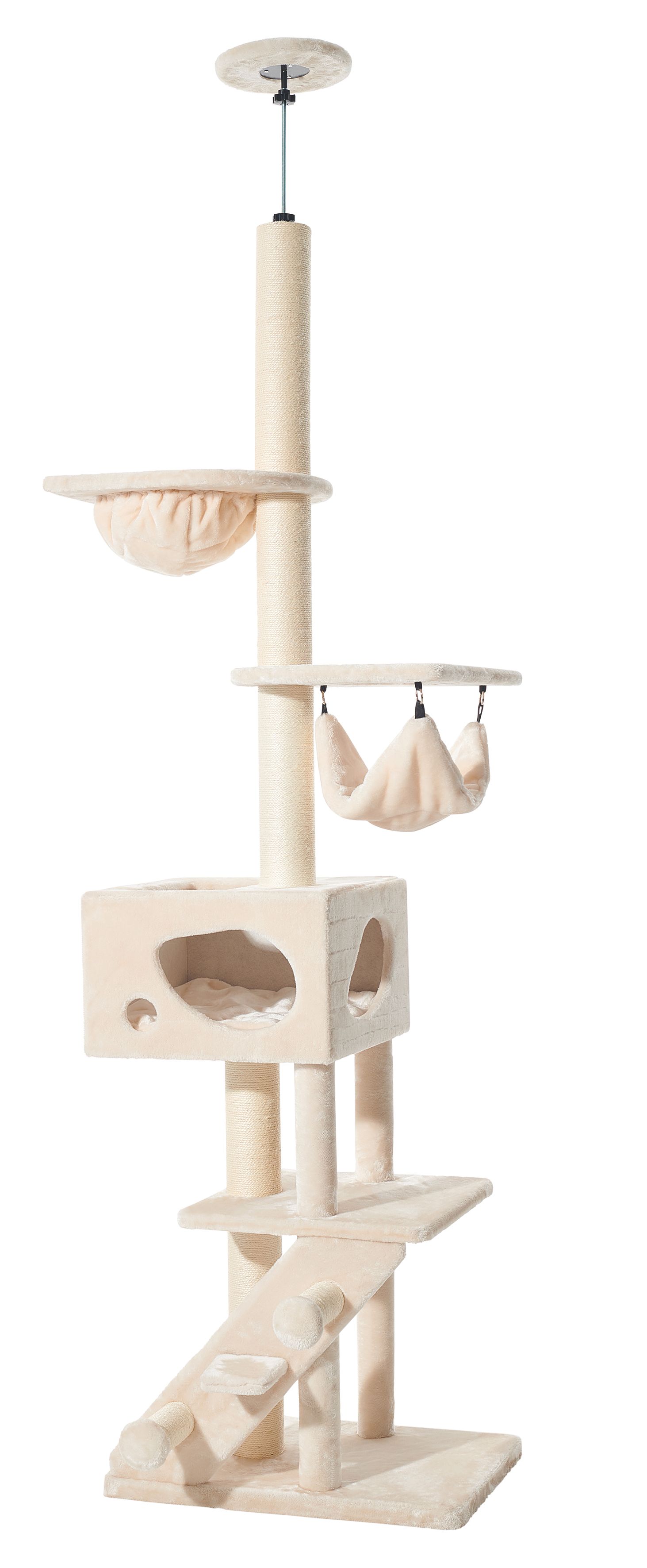 NOBBY Kratzbaum  "SIVAS" cream; 70 x 48 x 247-275 cm