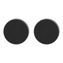 Vorschaubild Griffwerk Rosettenpaar rund GK4 -Graphitschwarz Schraubtechnik -BL