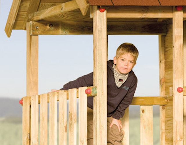 Weka Tabaluga Kinderstelzenhaus 815 inkl. Wellenrutsche