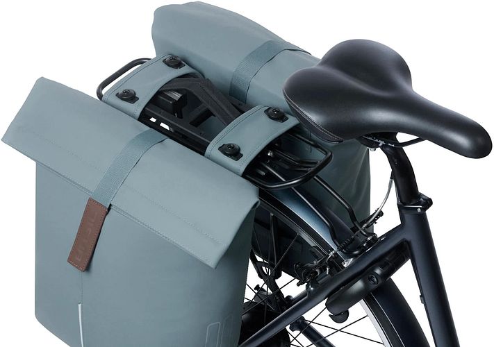 Basil City Double Pannier Bag Doppeltasche 29 l blau