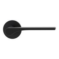 Griffwerk VAYA 261 LEAF LIGHT fast2fix Fast2Fix Rosetten rund smart2lock R Graphitschwarz