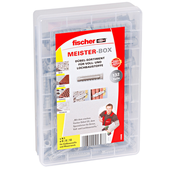 FISCHER Spreizdübel SXR Box 6/8/10 (72 Stück)